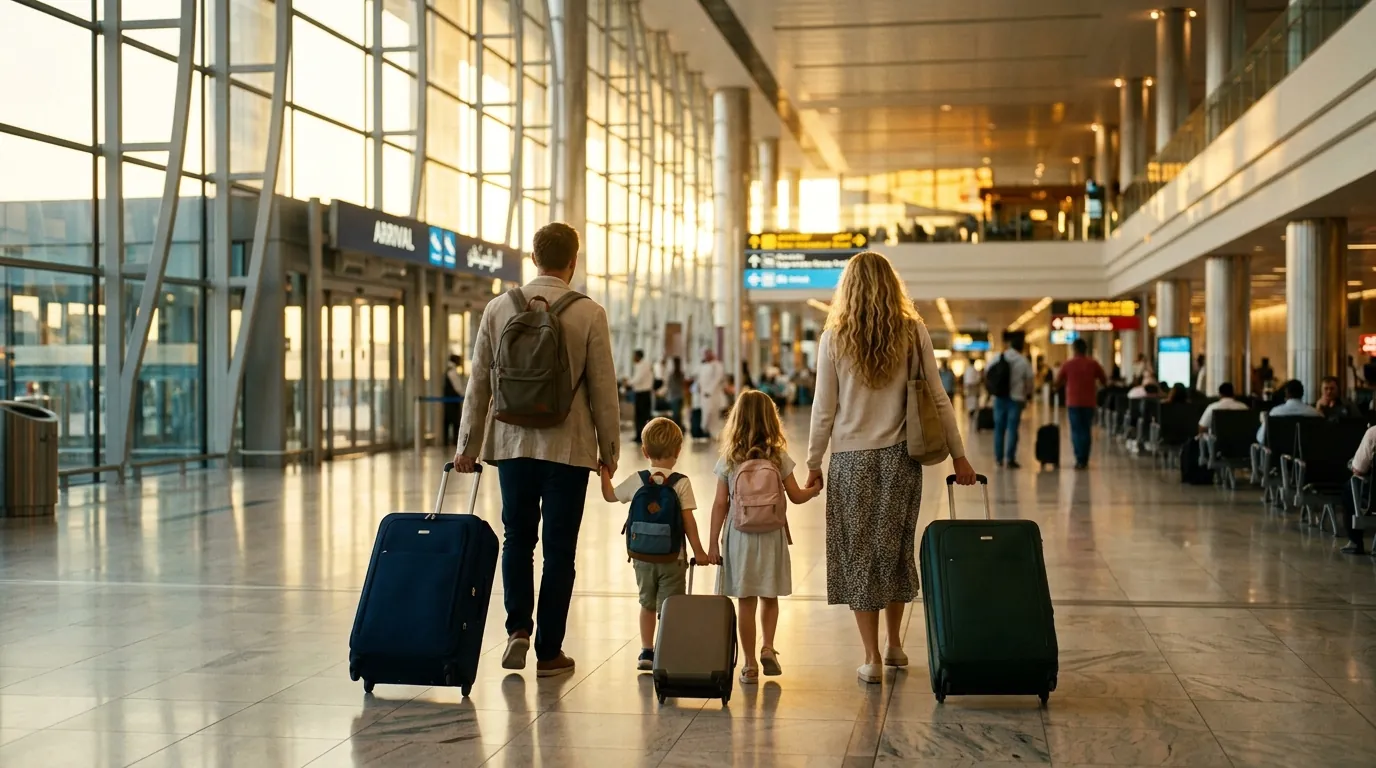 Family preparing to relocate to Dubai
